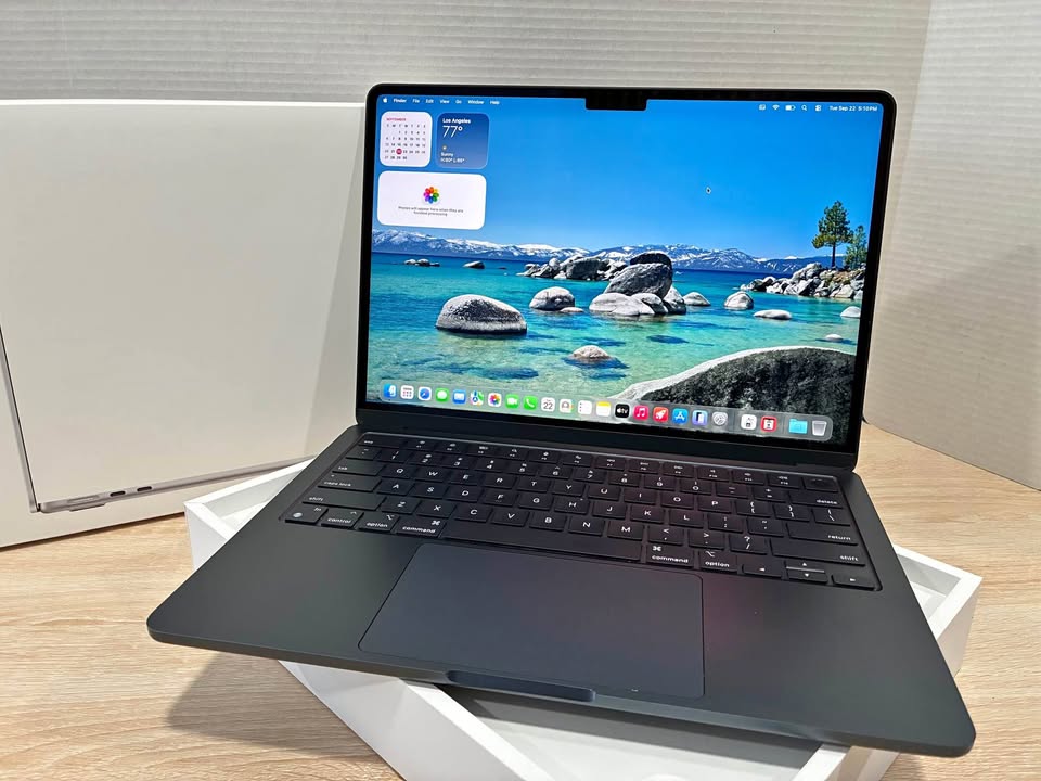 The laptop people kept asking about